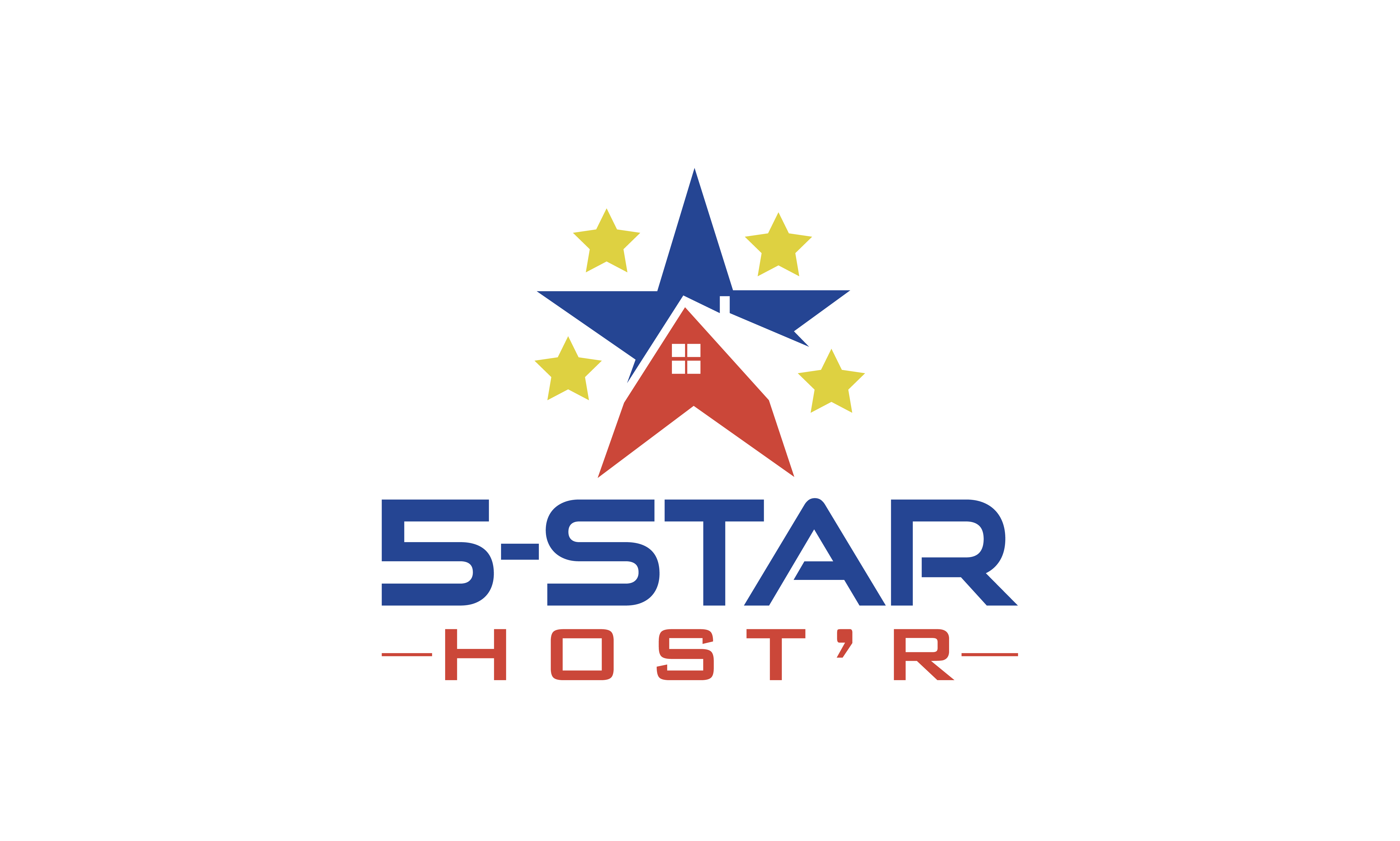 5-Star Hostr Transparent Logo